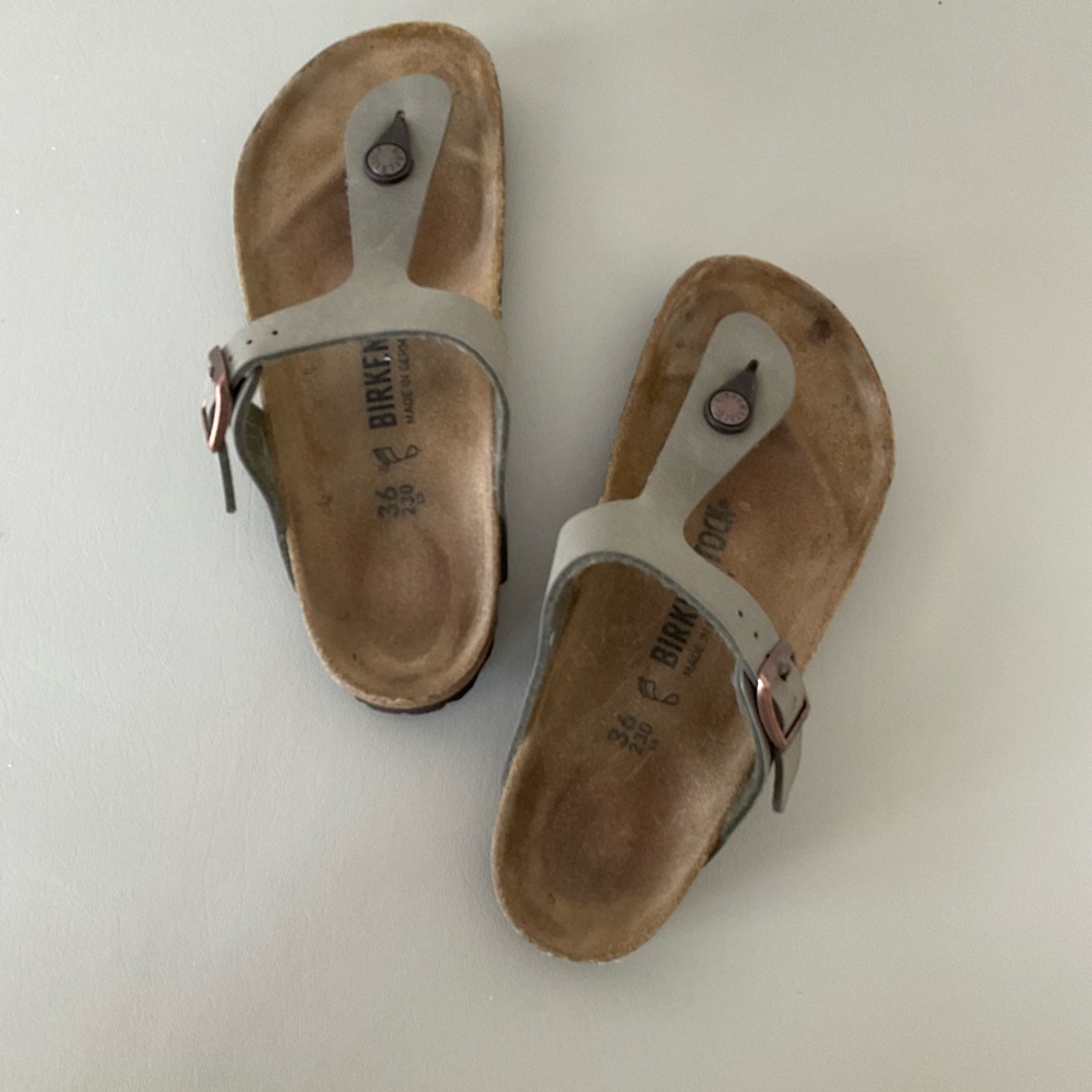 Birkenstock Grey Sandals